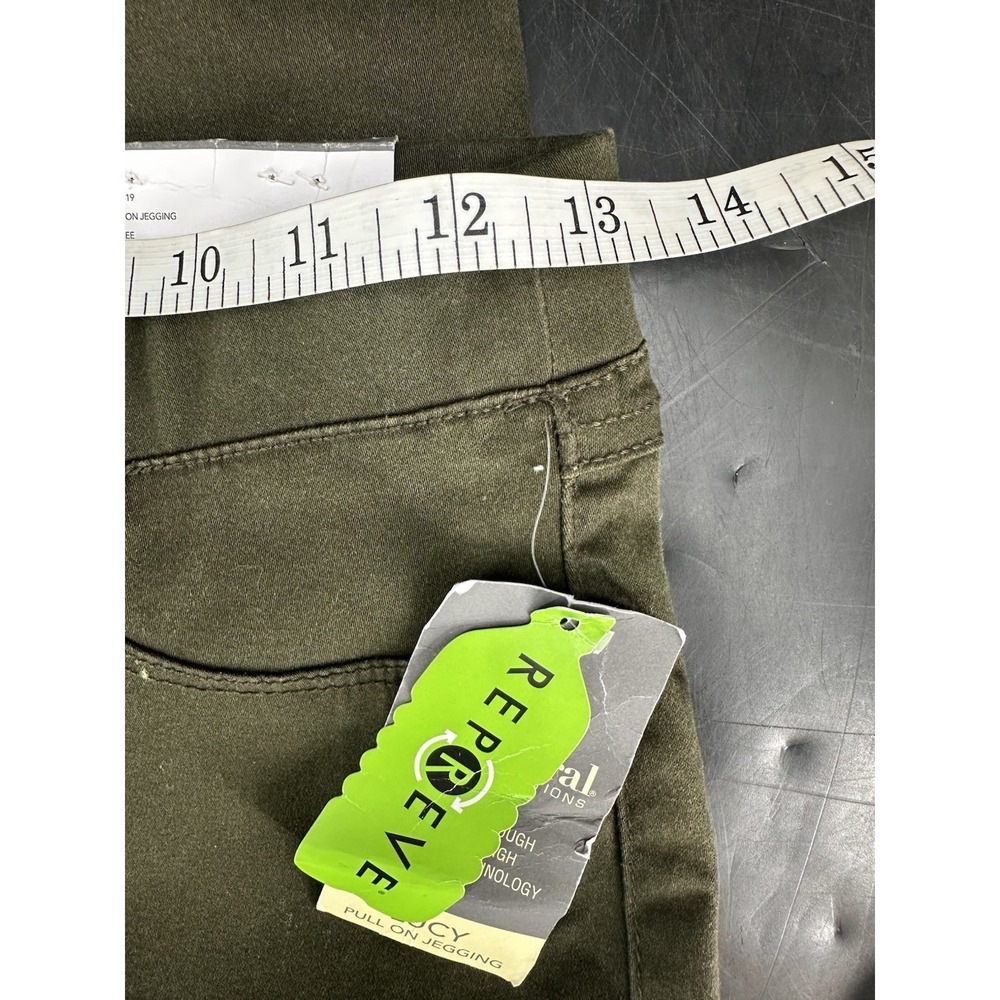 NEW Natural Reflections Jeans Women's Sz XS Green Lucy Pull On Jegging Slimming - Picture 6 of 8
